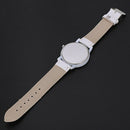 Christmas Elderly Pattern Leather Band Analog Quartz Vogue Watches Christma