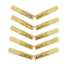 10 Pieces Clarinet Reeds Strength 2.5 DIY Parts for Beginners Professionals