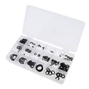 225pcs Rubber O Ring O-Ring Washer Seals Gasket Assortment Kit Black Fit Car