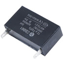 Black 12uF Generator Capacitor Generator CBB61 12uF 50/60Hz 350VAC Fan Mo 3C