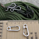 Alloy Carabiner Camp Snap Clip Hook Keychain Keyring Hiking Climbing Tool