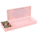 DIY Flower Special Shaped Diamond Painting 2 Grids Students Pencil Case