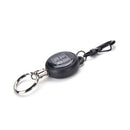 Retractable Card Holder Steel Recoil Ring BeltClip Pull Key Chain Keyring CordMO