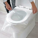 50pcs Disposable Toilet Seat Cover Safety Travel Bathroom Toilet Paper Pad