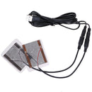 5W USB Heater Gloves Bendable Heating Film DIY Warm Hand for Glove Pad Fe JR