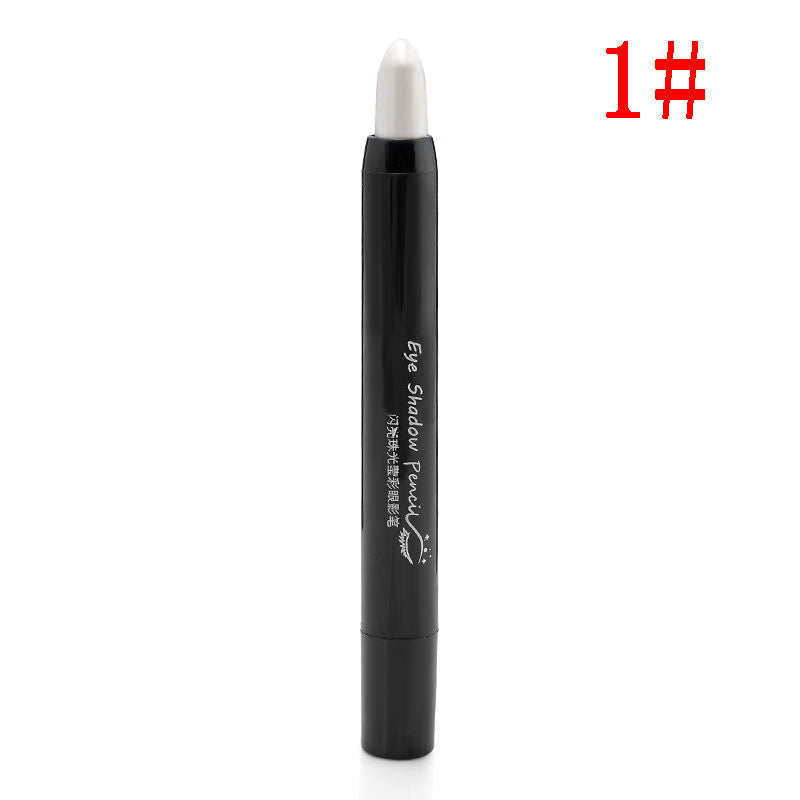 Beauty Highlighter Eyeshadow Pencil Cosmetic Glitter Eye Shadow Eyeliner Pen YK