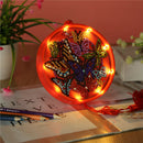 Butterfly 5D Diamond Painting Full Drill LED Light For Home Decor Gift w/ Tassel