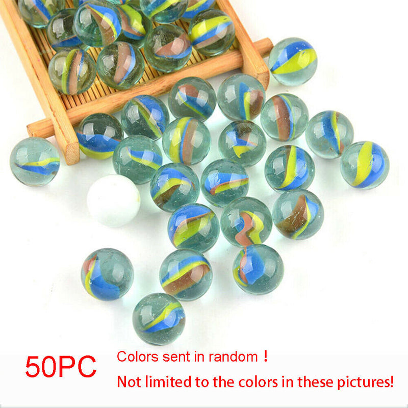 16MM Marbles Glass Bead Marbles Classic Reminiscence Children Toys