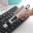 2 In 1 Polished Window Track Cleaning Brush Keyboard Nook Cranny Dust Shovel LJ