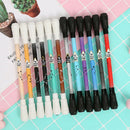 Non Slip Coated Spinning Ballpoint Pen Gaming Rolling Playing Rotating