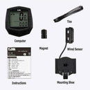 Waterproof Bicycle LCD Computer Speedometer Cycling Best Stopwat Wired Odom K5D1