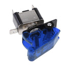 12V 20A Blue LED Toggle Switch SPST ON/OFF with Blue Cover for Car Truck