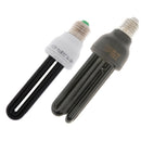 2pcs E27 UV Ultraviolet Blacklight Lamp Bactericidal Light Straight Lamp