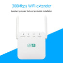 WiFi Repeater 2.4GHz 300Mbps Wi-Fi Amplifier WiFi Range Extender AP UK Plug