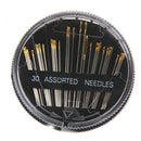 30pcs Assorted Hand Sewing Needles Embroidery Mending Craft Quilt Sew Case V6H6