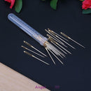 18pcs 5.2/6/7cm Large Eye Needles Wool Thick Knitter Yarn Sewing Darning Crafts