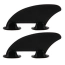 2x Kayak Skeg Tracking Fin - Inflatable Boat Canoe Kayak Fin Mounting Points