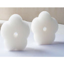 5 x White Oil Sponge Spa Scum Sponges Removes Oils & Grease Hollow Flower