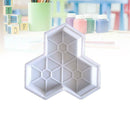 1Pcs Path Mold Maple Leaf Concrete Manually Plastic Stepping Stone Paving M