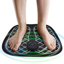 2x Electric Foot Massager Mat Cushion Pad, Electric Foot Massage Machine with