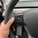 Carbon Fiber Style Interior Exterior Cover Trims Accessories for Tesla Mode P6G5