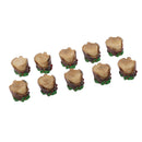 Micro Landscape Bonsai Ornament DIY Home Garden Decor 10 Pcs Mini Tree Stump