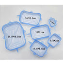 2 Set Yellow Silicone Stretchy Wrap Lids Bowl Covers Fresh-Care ECO-FRIENDLY