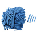 200pcs 4 Sizes Polyolefin Heat Shrink Tubing Cable Sleeve Blue