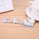 Santa Sled Metal Cutting Die Stencil DIY Scrapbooking Album Embossing Craft A