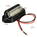 1X 6LED License Number Plate Tag Interior Step Light For Boat RV Trailer Caravan