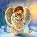 Little angel 5D Diamond DIY Embroidery Painting Cross Stitch Craft Home Decorã€LJ