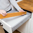 Bamboo Expandable Drawer Divider Organizers - Spring Adjustable Kitchen Dra E9I4