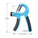Adjustable Hand Grip Power Exerciser Wrist Training Strength Gripper 10-40KG New