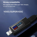 KWS-V30 6 in 1 USB Tester DC Voltage Power Timing Capacity Detector (Black) A