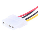 SATA TO IDE Power Cable 15 Pin SATA Male to Molex IDE 4 Pin Female Cable Adap-OZ