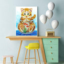 5D DIY Special Shaped Diamond Painting Cat Cross Stitch Mosaic Craft Kits