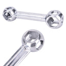 10in1 Portable Dog Bone Shape Bicycle Bike Cycling Hexagon Wrench Repair ToolF^i
