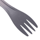 100% Pure Titanium Spork Spoon Fork Combo Cutlery Utensil Picnic Gadget
