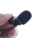 3.5mm Mini Studio Speech Mic Microphone Clip for PC Desktop Notebook 1.5M~OZ