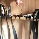 10 grid Storage Rack Tie Belt Scarf Rack Organizer Closet Wardrobe Space Sa T3U9