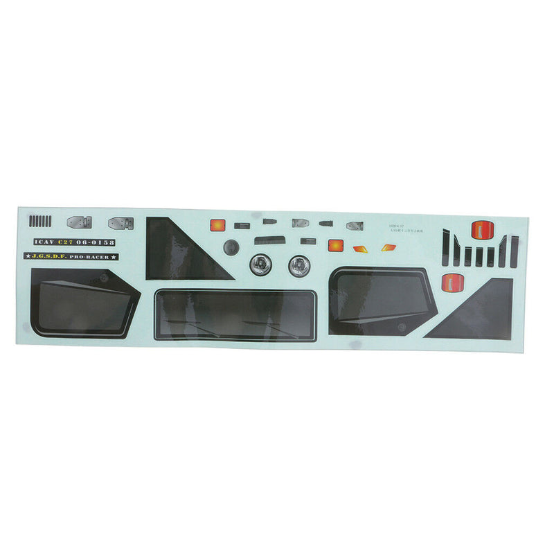 Black Plastic Body Shell DIY Accessory for Axial SCX10 C001 1/10 RC Crawler