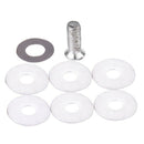 1set 2 3 Tier Cake Plate Stand Heavy Metal Center Handle Fitting Hardware R