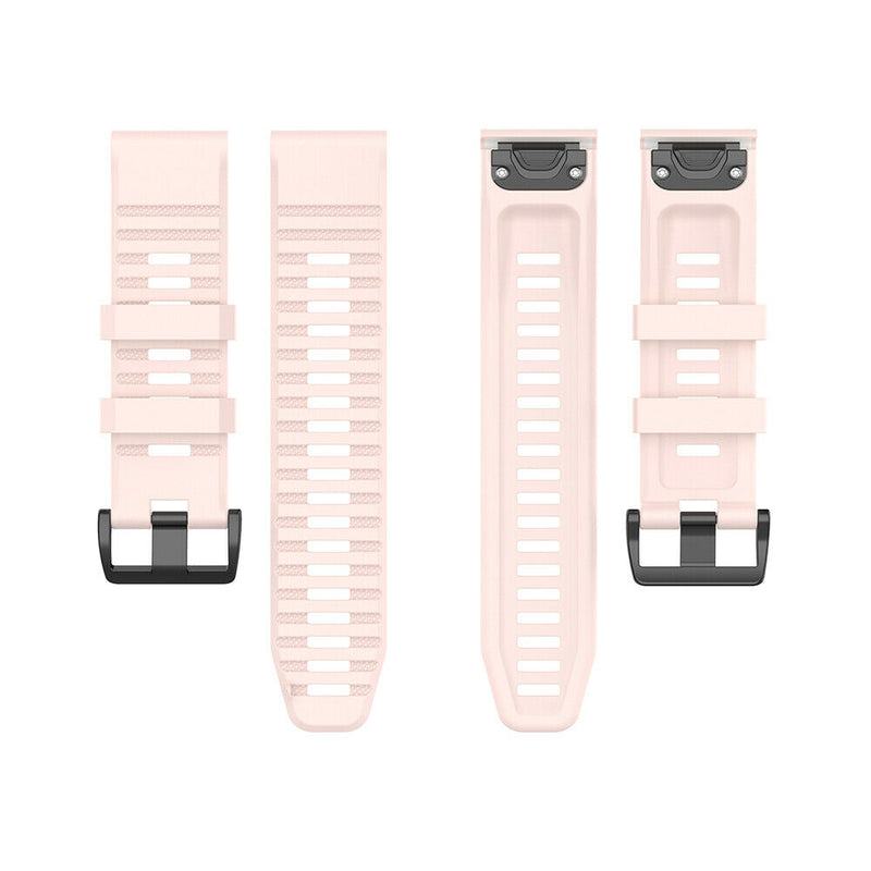 26mm Wrist Strap Silicone Quick Release Adjustable Sports Watch Band for Fenix