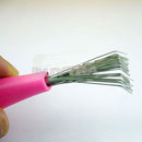Comb Hair Brush Cleaner Cleaning Remover Embedded Tool Plastic Handle BeautySP