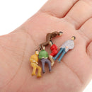 200x Mixed Tiny People Figures Train Railroad Street Scene