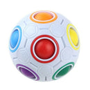 Creative Magic Spherical Speed Rainbow Puzzles Ball Football Kids Education H6O6