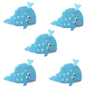 5 Piece Non Slip Bath Tub Stickers Bathroom Mat Shower Decals Safety Treads