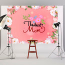 Photo Props Backdrop Tablecloth Flower Mother Day Theme Studio Background Cloth