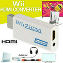 Mini Wii to HDMI Wii 2 HDMI Full HD Portable Converter Adapter 3.5mm Audio Out^
