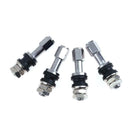 4pcs Car Auto Stainless Steel Clamp-in Tubeless Tyre Tire Wheel Valves